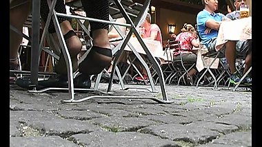 Japanese Girly's Hot Nylon-Sock Dipping 1