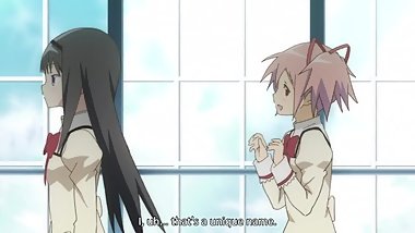 Puella Magi Madoka Magica- Episode 1