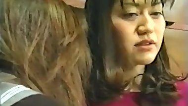 Japanese mom and stepdaughter